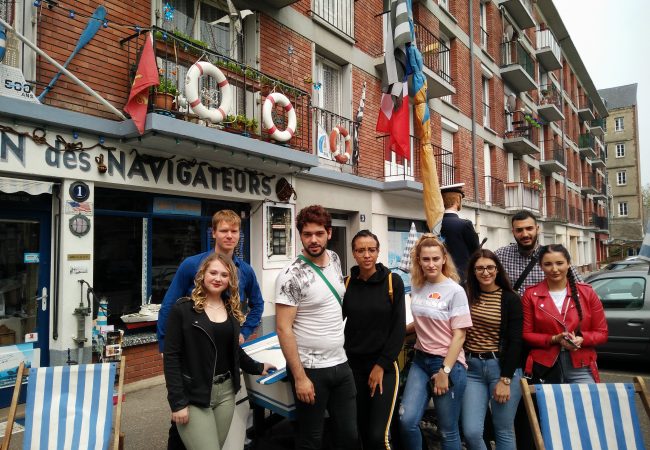 Schüleraustausch der Friseurazubis mit Le Havre, Frankreich